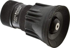 Made in USA - 3/4" Hose Diam GHT Constant Flow Hose Nozzle - 30 Max GPM, Polyurethane, 100 psi - Eagle Tool & Supply