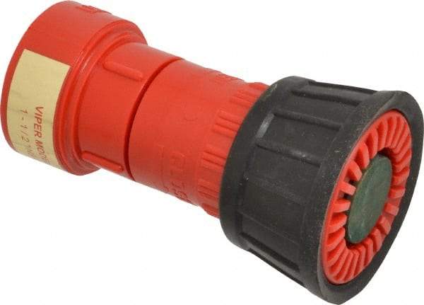 Value Collection - 1-1/2" Hose Diam NST Constant Flow Hose Nozzle - 95 Max GPM, Polyurethane, 100 psi - Eagle Tool & Supply