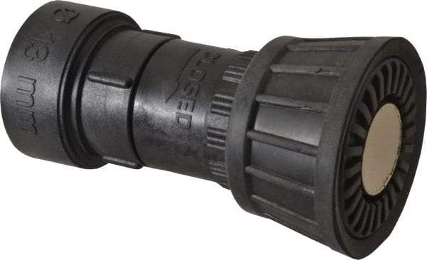 Value Collection - 1-1/2" Hose Diam NST Constant Flow Hose Nozzle - 95 Max GPM, Polyurethane, 100 psi - Eagle Tool & Supply