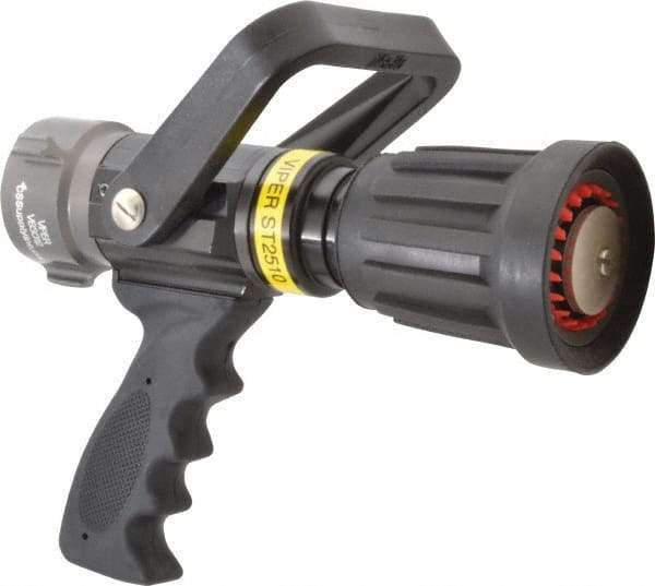 Value Collection - 1-1/2" Hose Diam NST Constant Flow Hose Nozzle - 95 Max GPM, Polyurethane, 100 psi - Eagle Tool & Supply