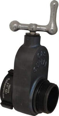Made in USA - 2-1/2" Pipe, NST Aluminum Gate Valve - Union Bonnet - Eagle Tool & Supply