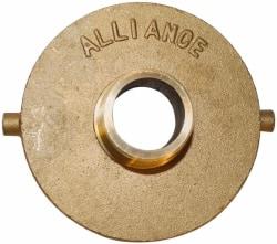 Value Collection - 2-1/2" Thread Hydrant Adapter - Brass - Eagle Tool & Supply