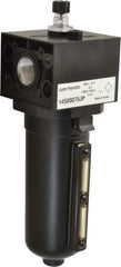 PRO-SOURCE - 3/4 NPT Port, 250 Max psi, Heavy-Duty Lubricator - Metal Bowl with Sight Glass, Aluminum Body, 240 CFM, 175°F Max, 3.62" Wide x 11.81" High - Eagle Tool & Supply
