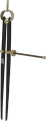 SPI - 10 Inch Leg, Spring Joint, Steel, Powder Coated, Divider - 10 Inch Max Measurement, with Quick Nut Adjustment - Eagle Tool & Supply