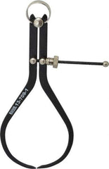 SPI - 8 Inch Leg, Spring Joint, Steel, Powder Coated, Outside Caliper - 8 Inch Max Measurement, with Quick Nut Adjustment - Eagle Tool & Supply