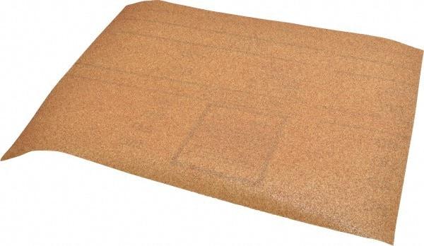 3M - 80 Grit, Garnet Sanding Sheet - 11" Long x 9" Wide, Medium Grade, A Weighted Paper Backing - Eagle Tool & Supply