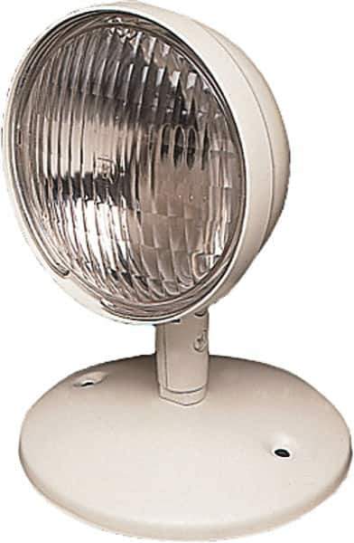 Mule - 1 Head, 6 VDC, Polycarbonate, Incandescent Remote Emergency Lighting Head - 25 Watt, Battery Not Included - Eagle Tool & Supply