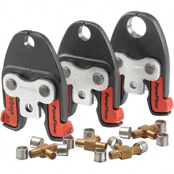 Ridgid - Presser Replacement Jaws Type: Pressing Jaws Jaw Size Range: 3/4" to 1-1/4" (Inch) - Eagle Tool & Supply