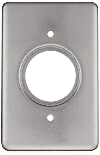 Thomas & Betts - Electrical Outlet Box Steel Device Cover - Includes Gasket - Eagle Tool & Supply