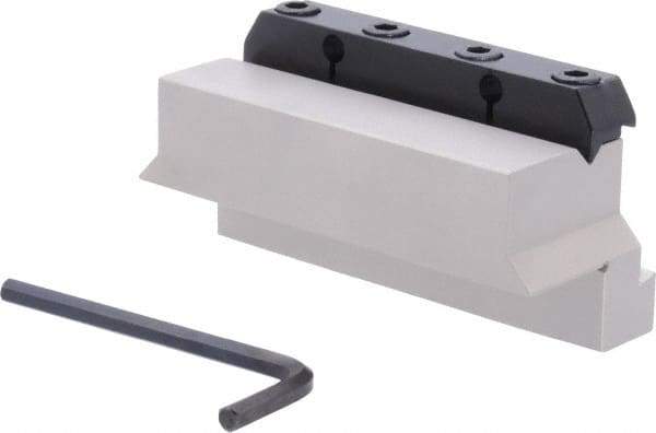 Iscar - Tool Block Style TGTBU, 1.38" Blade Height, 4.331" OAL, 2.2"& OAH, Indexable Cutoff Blade Tool Block - 1" Shank Height, 1.024" Shank Width, Series Tang-GripIQ - Eagle Tool & Supply