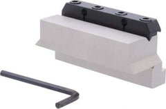 Iscar - Tool Block Style TGTBU, 1.38" Blade Height, 4.331" OAL, 2.2"& OAH, Indexable Cutoff Blade Tool Block - 1" Shank Height, 1.024" Shank Width, Series Tang-GripIQ - Eagle Tool & Supply