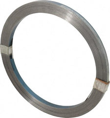 Value Collection - 1 Piece, 75 Ft. Long x 1/2 Inch Wide x 0.025 Inch Thick, Roll Shim Stock - Spring Steel - Eagle Tool & Supply