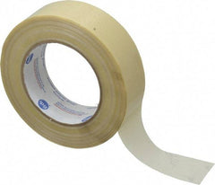 Intertape - 1-1/2" x 60 Yd Natural (Color) Rubber Adhesive Packaging Tape - Polyester Film Backing, 5.6 mil Thick, 175 Lb Tensile Strength, Series RG15 - Eagle Tool & Supply