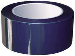 Intertape - 4" Wide x 72 Yd Long Blue Polyester Film Masking Tape - Series 6120, 3.2 mil Thick, 25 In/Lb Tensile Strength - Eagle Tool & Supply