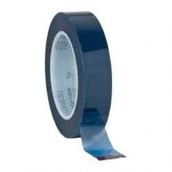 Intertape - 1" Wide x 72 Yd Long Blue Polyester Film Masking Tape - Series 6120, 3.2 mil Thick, 25 In/Lb Tensile Strength - Eagle Tool & Supply