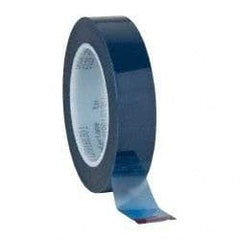 Intertape - 1" Wide x 72 Yd Long Blue Polyester Film Masking Tape - Series 6120, 3.2 mil Thick, 25 In/Lb Tensile Strength - Eagle Tool & Supply