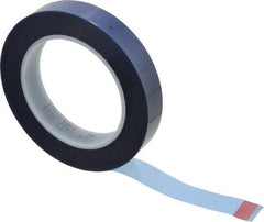 Intertape - 3/4" Wide x 72 Yd Long Blue Polyester Film Masking Tape - Series 6120, 3.2 mil Thick, 25 In/Lb Tensile Strength - Eagle Tool & Supply