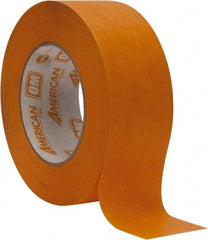 Intertape - 2" Wide x 60 Yd Long Orange Paper Masking Tape - Series Orange Mask, 7.3 mil Thick, 23 In/Lb Tensile Strength - Eagle Tool & Supply