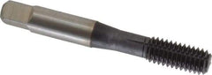 Accupro - 3/8-16 UNC H5 Thread Limit Bottoming Thread Forming Tap - Powdered Metal High Speed Steel, TiCN Finish, 2-15/16" OAL - Eagle Tool & Supply