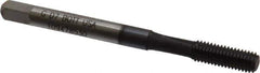 Accupro - M5x0.80 Metric Coarse D7 Thread Limit Bottoming Thread Forming Tap - Powdered Metal High Speed Steel, TiCN Finish, 2-3/8" OAL - Eagle Tool & Supply