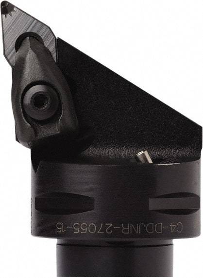 Seco - Left Hand Cut, Size C5, DNMU 332 Insert Compatiblity, External Modular Turning & Profiling Cutting Unit Head - 35.05mm Ctr to Cutting Edge, 59.94mm Head Length, Series Seco-Capto - Eagle Tool & Supply