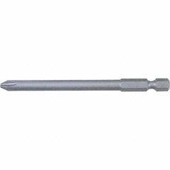 Wiha - #3 Power Bit - 1/4" Drive, 2-3/4" OAL - Eagle Tool & Supply