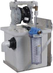 Made in USA - 180 GPH Oil Removal Capacity, Coalescent Skimmer - 40 to 125°F - Eagle Tool & Supply