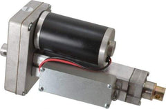 Duff-Norton - 4" Stroke Len, 25% Duty Cycle, 12 Volt, Linear Electromechanical Actuator with Limit Switch - DC Input, 0.37" per Second, 250 Lb Capacity - Eagle Tool & Supply