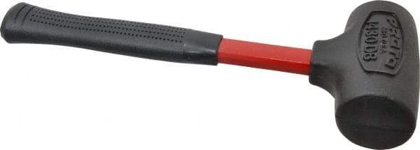 Proto - 32 oz Head 2" Face Diam Urethane Dead Blow Hammer - 12-3/4" OAL, Fiberglass Handle - Eagle Tool & Supply