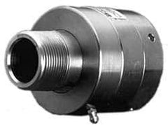 Duff-Norton - 2 NPT Right Hand Rotor Thread, 120" Body Length, Single Ball Bearing, High Pressure, Rotary Union - 80 Max RPM, 2,900 Max psi - Eagle Tool & Supply