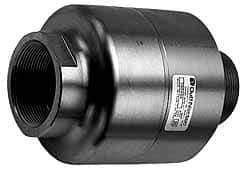 Duff-Norton - 1/2 NPT Right Hand Rotor Thread, 106" Body Length, Dual Ball Bearing, High Pressure, Rotary Union - 100 Max RPM, 8,800 Max psi - Eagle Tool & Supply