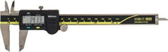 Mitutoyo - 0 to 150mm Range, 0.01mm Resolution, Electronic Caliper - Stainless Steel with 40mm Stainless Steel Jaws, 0.03mm Accuracy - Eagle Tool & Supply
