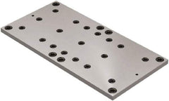 Jergens - 500mm Long x 1,000mm Wide Steel Fixture Plate - 30mm Plate Thickness - Eagle Tool & Supply