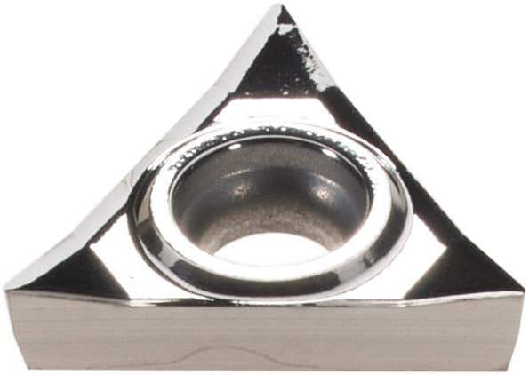 Tungaloy - TCGT21.50.5 Grade KS05F Carbide Turning Insert - 60° Triangle, 1/4" Inscr Circle, 3/32" Thick - Eagle Tool & Supply