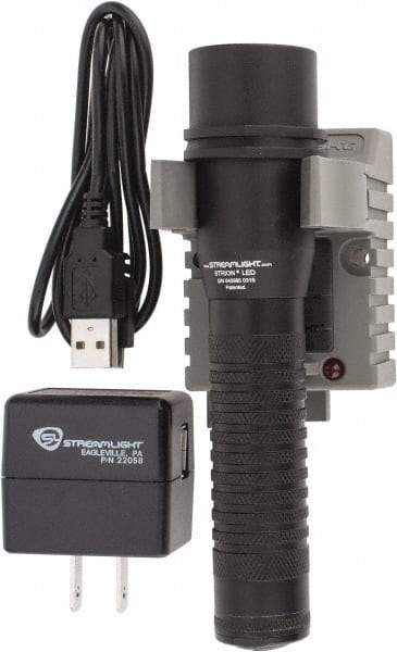 Streamlight - White LED Bulb, 260 Lumens, Industrial/Tactical Flashlight - Black Aluminum Body, 1 Lithium-Ion Battery Included - Eagle Tool & Supply