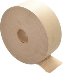 Intertape - 2-3/4" x 500' Natural (Color) Water Activated Adhesive Sealing Tape - Paper Backing, 6.1 mil Thick, Series KR500 - Eagle Tool & Supply