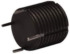Recoil - M30x2.00 External, 30mm Insert Length, Solid Keylocking Thread Inserts - Carbon Steel, Zinc Phosphate Finish, Grade C1215 - Eagle Tool & Supply