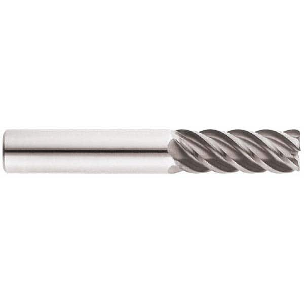Niagara Cutter - 1" Diam 5 Flute Solid Carbide 0.015" Corner Radius End Mill - Eagle Tool & Supply