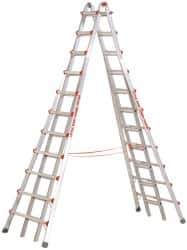 Little Giant Ladder - 21' High, Type IA Rating, Aluminum Telescoping Ladder - 300 Lb Capacity, 25' Working Length - Eagle Tool & Supply