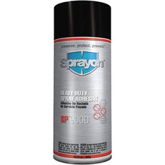 Krylon - 16.25 oz Aerosol White Spray Adhesive - High Tack, 170°F Heat Resistance, High Strength Bond, Flammable, Series SP9000 - Eagle Tool & Supply