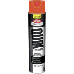 Krylon - 25 fl oz Marking Paint - 35 to 71 Sq Ft Coverage, Solvent-Based Formula - Eagle Tool & Supply