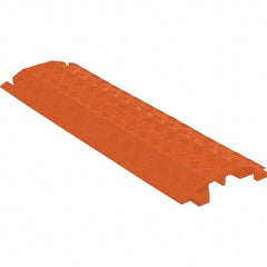 Checkers - On Floor Cable Covers Cover Material: Polyurethane Number of Channels: 2 - Eagle Tool & Supply