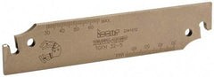 Iscar - 1.26" Blade Height, 0.157" Blade Width, 5-29/32" OAL, Neutral Cut, Single End Indexable Cut-Off Blade - TGFH Blade, Tang-Grip Series - Eagle Tool & Supply