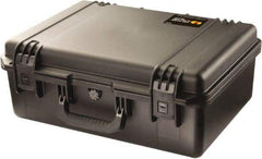 Pelican Products, Inc. - 16" Wide x 8-19/64" High, Clamshell Hard Case - Black, HPX High Performance Resin - Eagle Tool & Supply