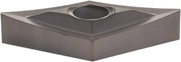 Kennametal - DNGP431 Grade KCU10 Carbide Turning Insert - AlTiN Finish, 55° Diamond, 1/2" Inscr Circle, 3/16" Thick, 1/64" Corner Radius - Eagle Tool & Supply