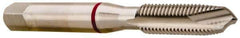 Accupro - M14x2.00, 4 Flute, Bright Finish, Vanadium High Speed Steel Spiral Point Tap - Plug Chamfer, Right Hand Thread, 91mm OAL, 30mm Thread Length, 10.897mm Shank Diam - Exact Industrial Supply