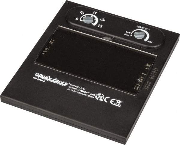 PRO-SAFE - 4.6" Wide x 5.35" High, Auto-Darkening Lens - 0.47" Thick, Clear - Eagle Tool & Supply