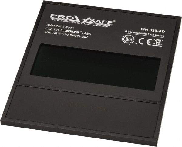 PRO-SAFE - 4.6" Wide x 5.35" High, Auto-Darkening Lens - 0.47" Thick, Clear - Eagle Tool & Supply