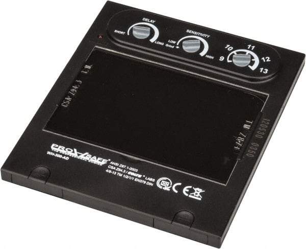 PRO-SAFE - 4.6" Wide x 5.35" High, Auto-Darkening Lens - 0.47" Thick, Clear - Eagle Tool & Supply