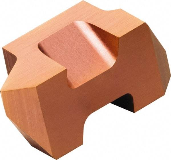 Sandvik Coromant - TLTP4 Grade 1125, Internal/External 60° V Threading Insert - 1.25 to 6.25mm & 4 to 20 TPI Ext Pitch, 1.25 to 6.25mm & 4 to 20 TPI Int Pitch, Right Hand Insert, TiAlN Finish, Carbide - Eagle Tool & Supply